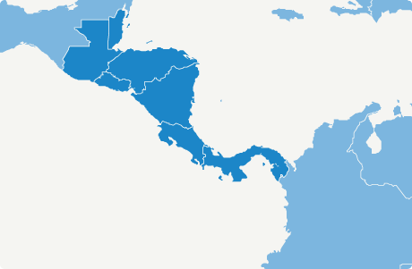 Central America Map