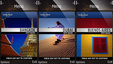 Mobile application examples