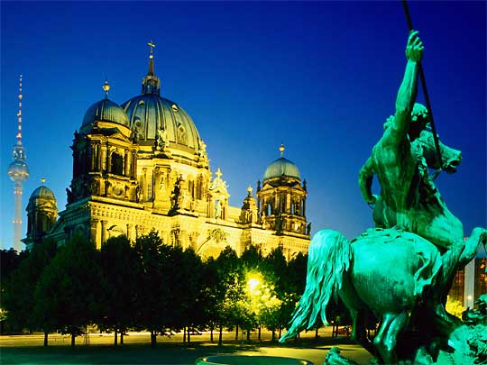  Glorious Berlin Cathedral from the Altes Museum