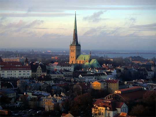  Oleviste Church, named for Olev, who promised to build it for 10 barrels of gold