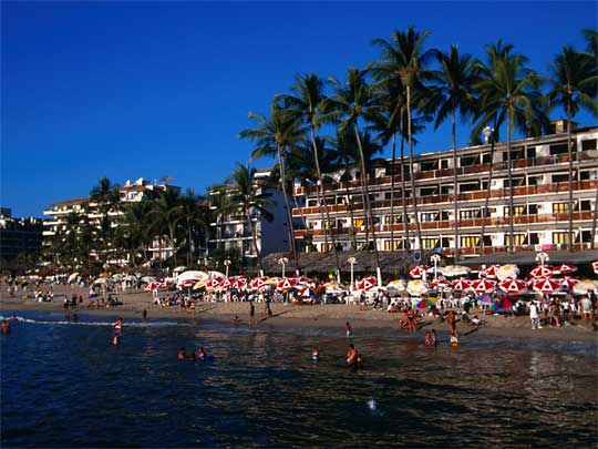  Tourist Resort Heaven, 1950s style, at Playa de los Muertos