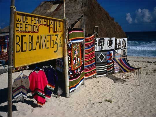 Beach blanket bingo, Cozumel
