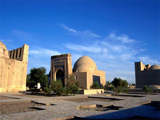  Najm-ed-din Kubra mausoleum, completed around 1550, Konye-Urgench