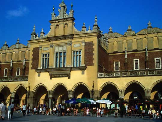  Cloth Hall in Market Place, built in 1257, during the reign of Prince Boleslaw the Chaste