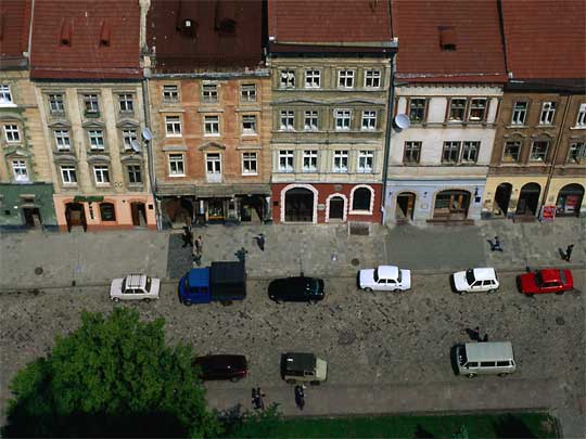  Aerial view of Ploshcha Rynock