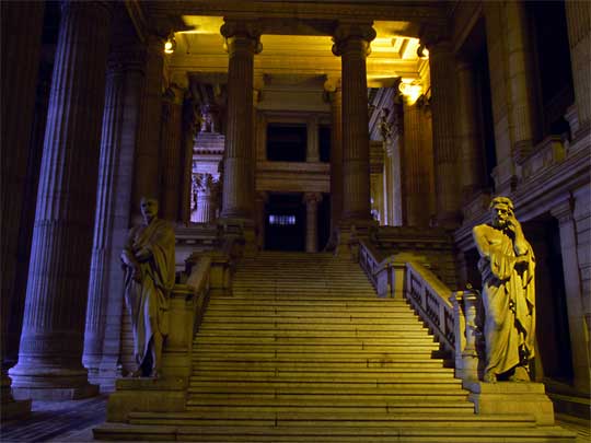  Interior of Palais de Justice Law Courts, built between 1866 and 1883