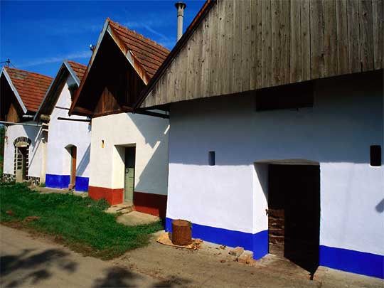  Traditional wine storage huts in Blatnice, Straznice Wine Region