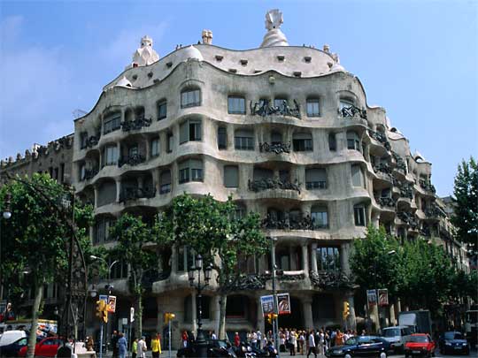 On another wavelength: Gaudí's La Pedrera (the Quarry), Barcelona