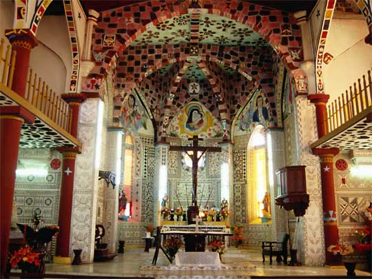  Church of St Joseph, in town of Mala'efo'ou, Wallis Island