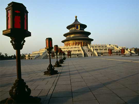  Hall of Prayer for Good Harvests, Tiantan: built 1420, burnt and rebuilt 1889