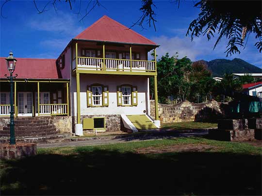  House built by Dutch merchant Simon Doncker, now a museum, in Oranjestad