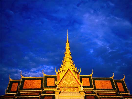  Chan Chaya Pavilion, entryway to Royal Palace compound, Phnom Penh