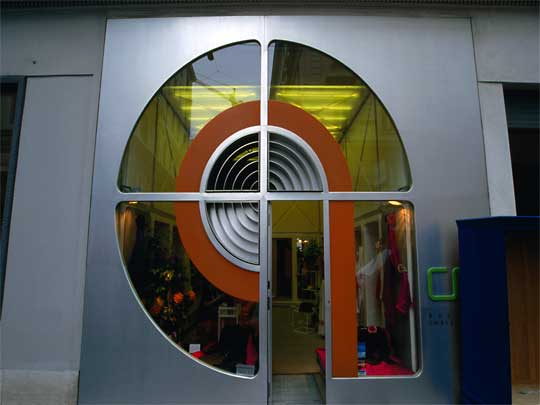  Fashion shopfront with a modern theme, in the über cool Kartner Strasse