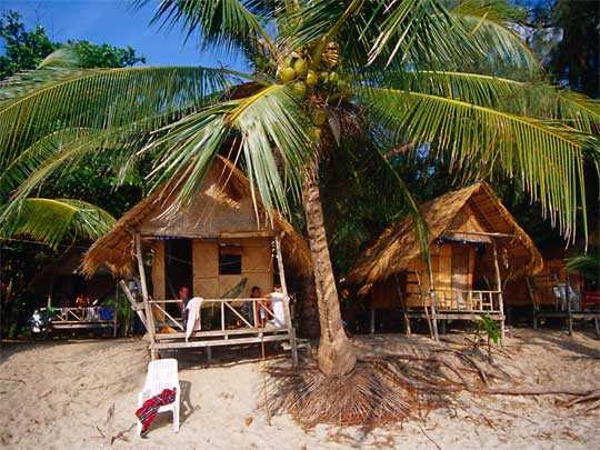  This is the life - relaxing in a beach bungalow on Ko Chang
