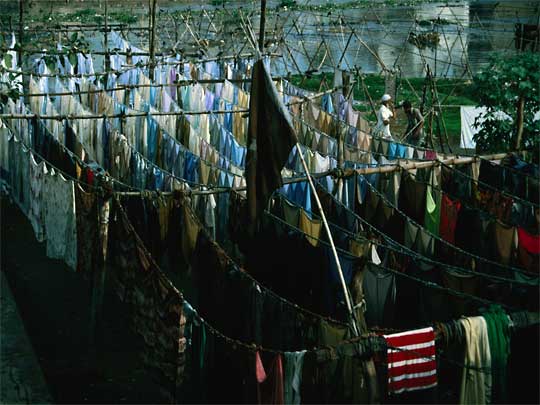  Karachi locals don't call it Dhobi Ghat (the Great Laundry) for nothing!