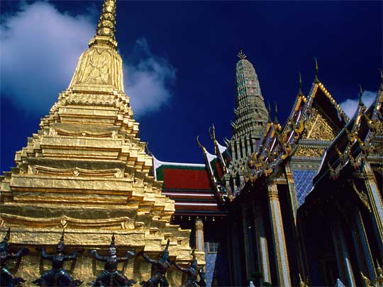 Wat Phra Kaew, also known as 'Temple of the Emerald Buddha'
