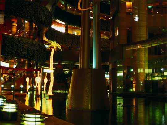  Neon Nippon: the enormous Canal City shopping mall-cum-entertainment complex.