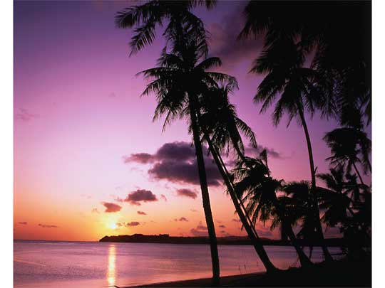  Tumon Bay, doing the whole 'tropical paradise' thing