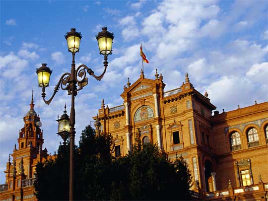  Plaza de España: became part of planet 'Naboo' in later Star Wars films 