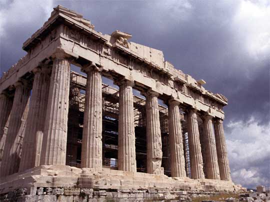  The legendary Parthenon (438 BC)