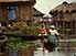 Women of Ganvié village, where 27,000 people live in 3,000 fragile stilt houses