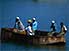 Boat on River Gambia, which runs length of almost entire country
