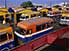'Car Rapides', a kind of minibus taxi, at cab rank in Dakar