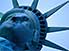 Statue of Liberty with a viewing platform in her crown