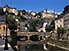 Tranquil waters on the Alzette in Luxembourg