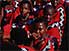 Dancers before performance at sod-cutting ceremony, Mbabane