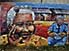 Mural celebrating black culture, education and Mandela Government