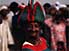 Whirling Dervish dancer before performance, Khartoum