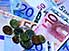 Filthy lucre - euro notes and coins