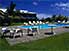 Pool at Hotel Niue, which also offers restaurant, bar and guided canoe trips
