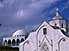 Church and Mosque: 78% of Cypriots are Orthodox Christians, 18% are Muslims