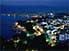 Night lights by the Aegean Sea, Fethiye, south western Turkey