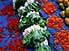 Fresh vegetables and chillies at the Sigatoka market