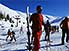 Skier works hard to contain his joy, Faraya