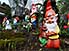 Gnome place for a bit of mischief: cottage garden, Bern