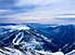 View over some of slopes in Arinsal-Pal Ski Resort, Andorran Pyrenees