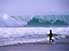 Surf's up - near the city of Biarritz is Europe's most powerful beach break