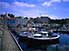 Western Harbour in Torshavn, capital city of Faroe Islands, on Streymoy Island