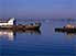 Ferry from small town of Catembe docking at Maputo Harbour