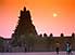 Sunset over Sankore Mosque, built around 1550, Timbuktu