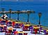 Beach scene at Constanta, by Black Sea, Southern Romania