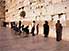 Jewish prayers at Western or Wailing Wall, Old Jerusalem