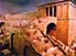 Model of Second Temple as it would have appeared in 520 BCE, the Citadel