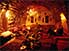 Tourists hook up in a nargileh den, Beirut