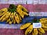 Sugar bananas for sale at market in Port Vila, Efate Island