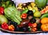 Tropical fruits of Martinique, including guava, bananas and passionfruit - yum!
